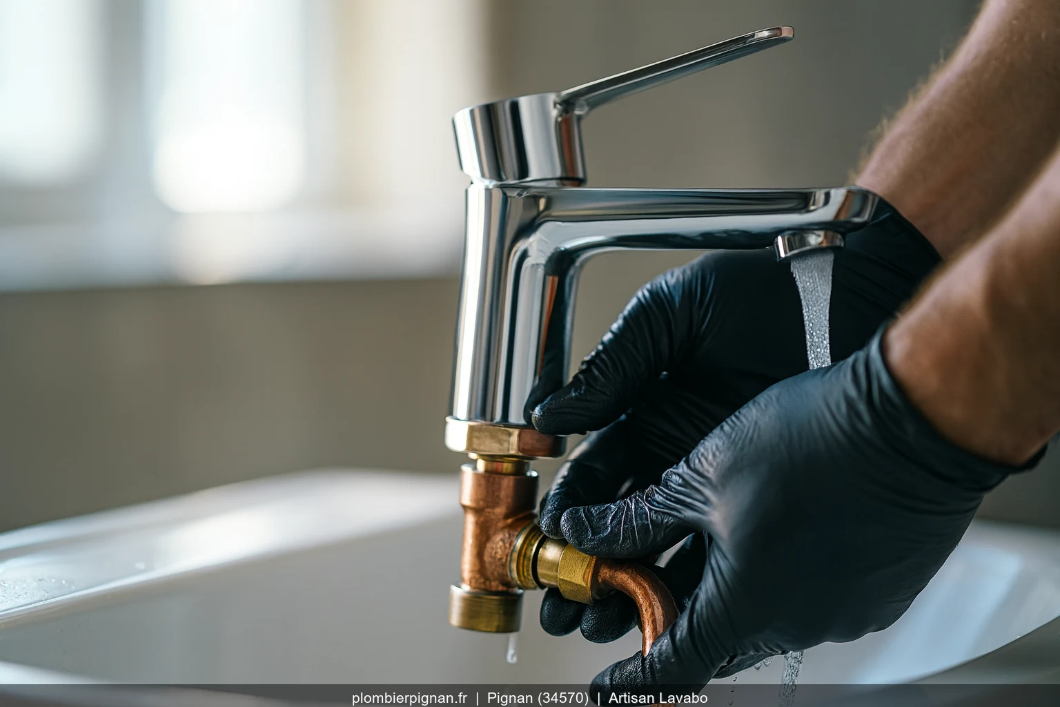 Artisan plombier professionnel a Pignan (34570)